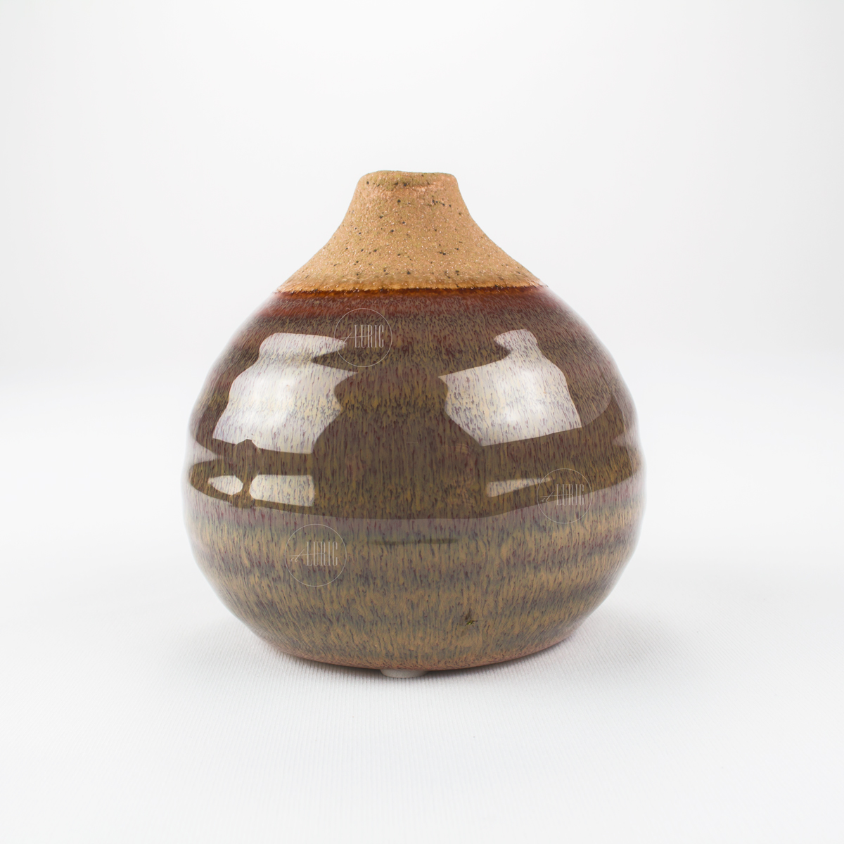 VASO DE CERÂMICA ROSSO NUBYS (2)