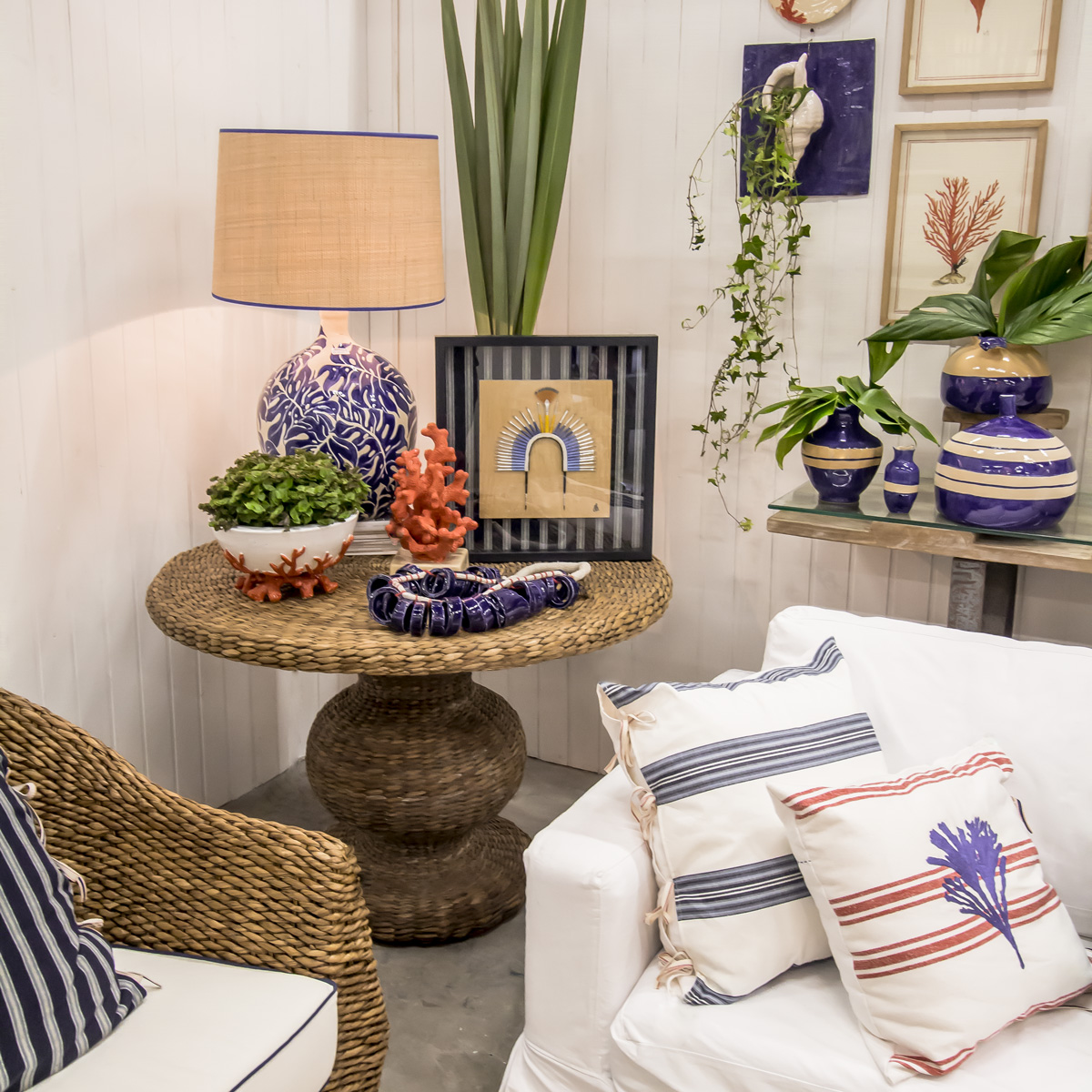 Vaso Decorativo Kaliman Bleu - PRODUÇÃO