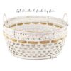 CESTO DECORATIVO DE BAMBU TRAP BRANCO (5)