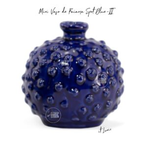 MINI VASO DE FAIANÇA SPOT BLUE-II (1)