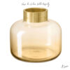 VASO DE VIDRO GOLD NEFERTY (1)