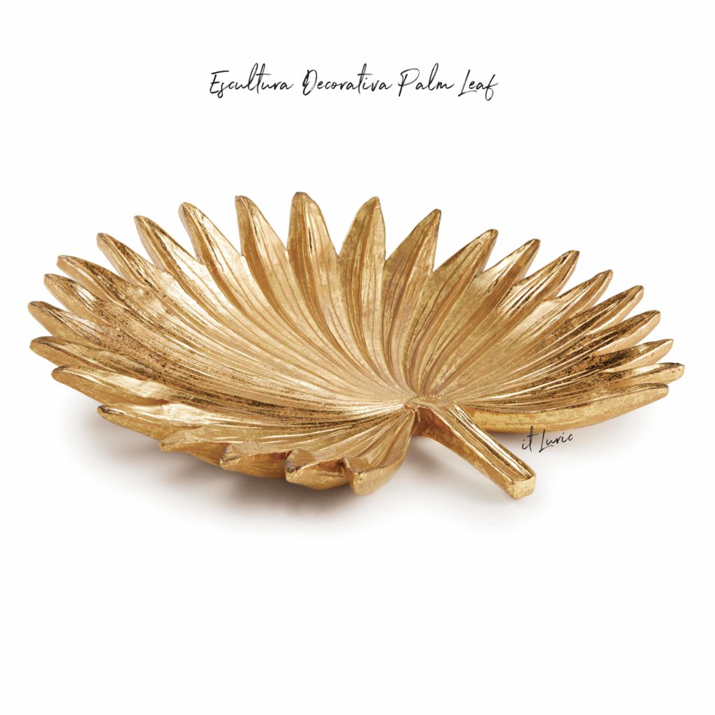 ESCULTURA DECORATIVA PALM LEAF (1)