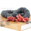 COLAR DE CORAL E CERÂMICA PRETA-G (5)