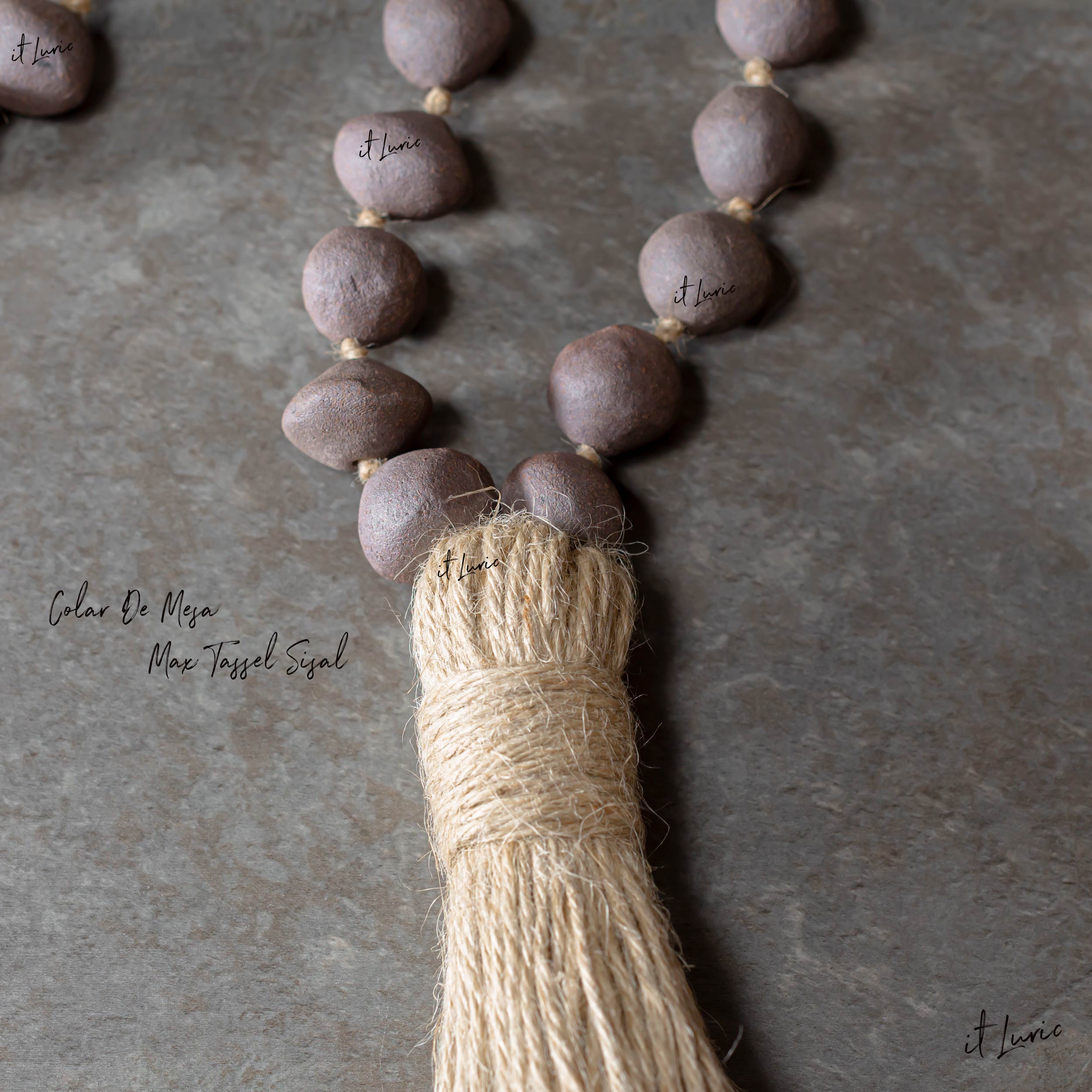 COLAR DE MESA MAX TASSEL SISAL (3)