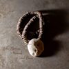 COLAR CERÂMICA TERRACOTA E CORAL BRANCO (2)