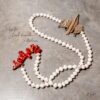 COLAR DE CORAL VERMELHO E MADEIRA (2)
