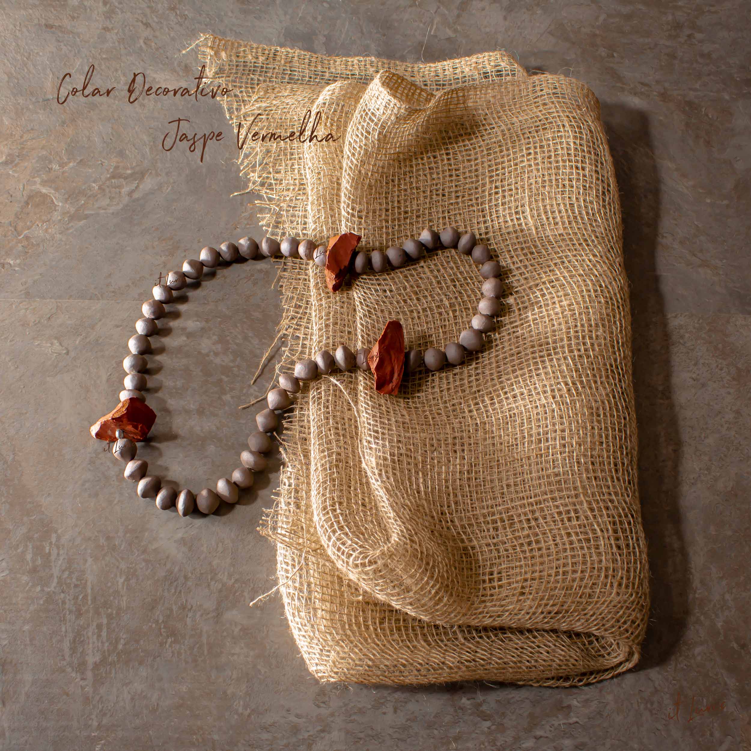COLAR DECORATIVO JASPE VERMELHA (2)