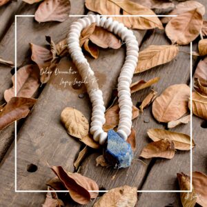 COLAR DECORATIVO LÁPIS LAZÚLI-P (1)