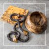 COLAR CERÂMICA PRETA OLHO DE TIGRE-M (1)