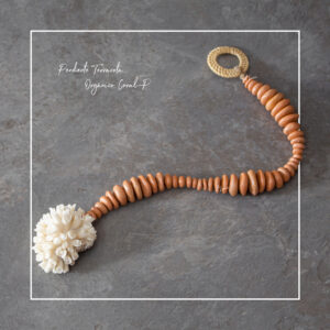 PENDENTE TERRACOTA ORGÂNICO CORAL -P