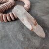 COLAR DE MESA CERÂMICA CREME CRISTAL ROSA (2)