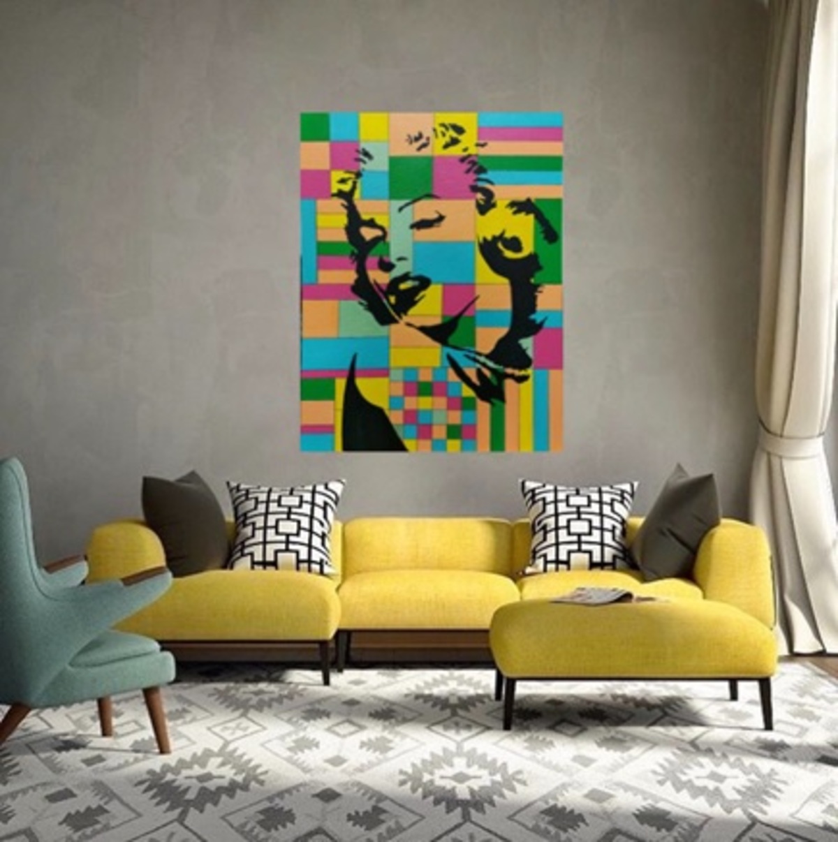 Decoração PopArt
