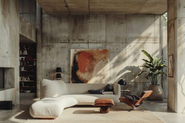 Decoração Brutalista