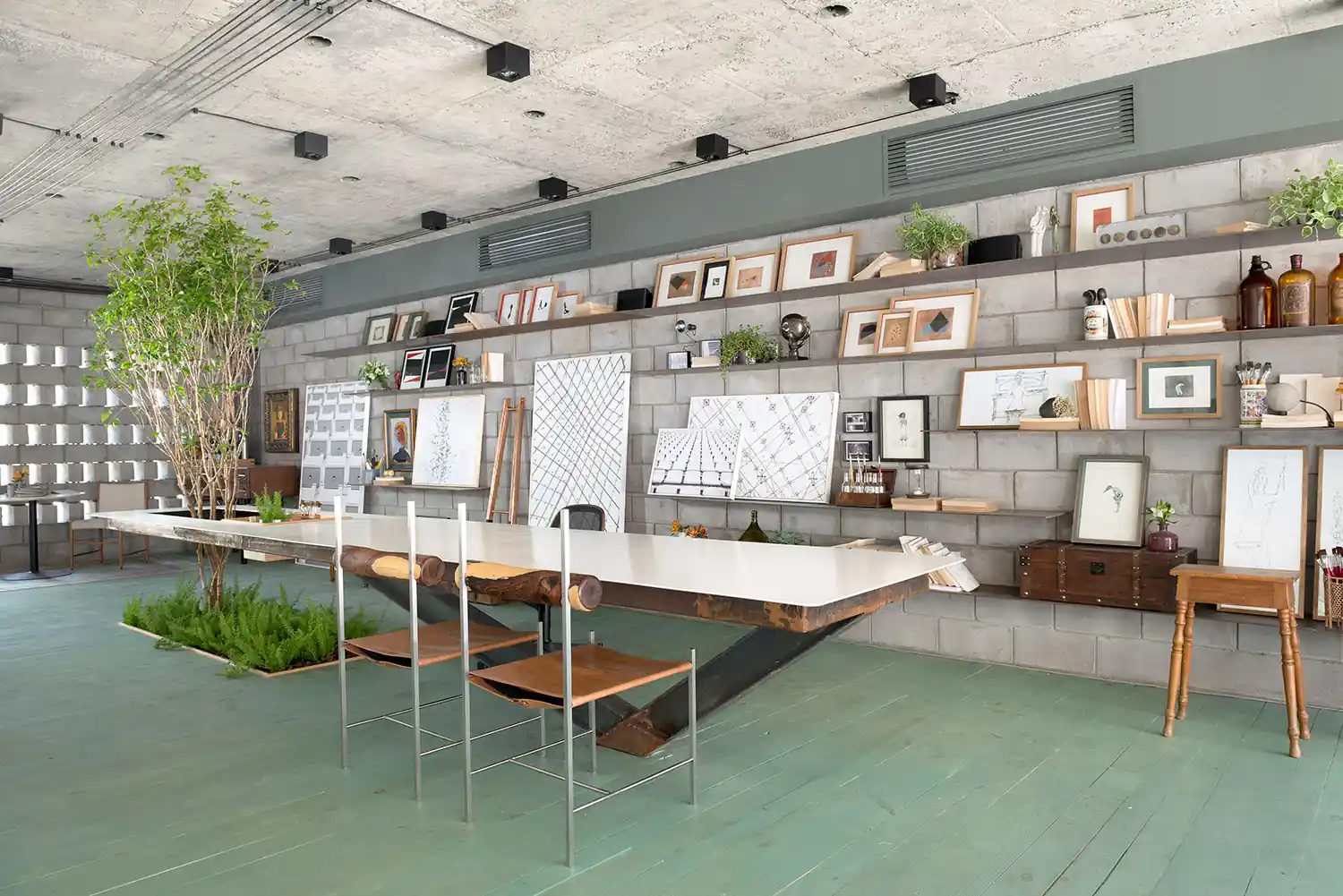 Decoração Brutalista